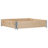 Garden Planter 100x100 cm Solid Pine Wood