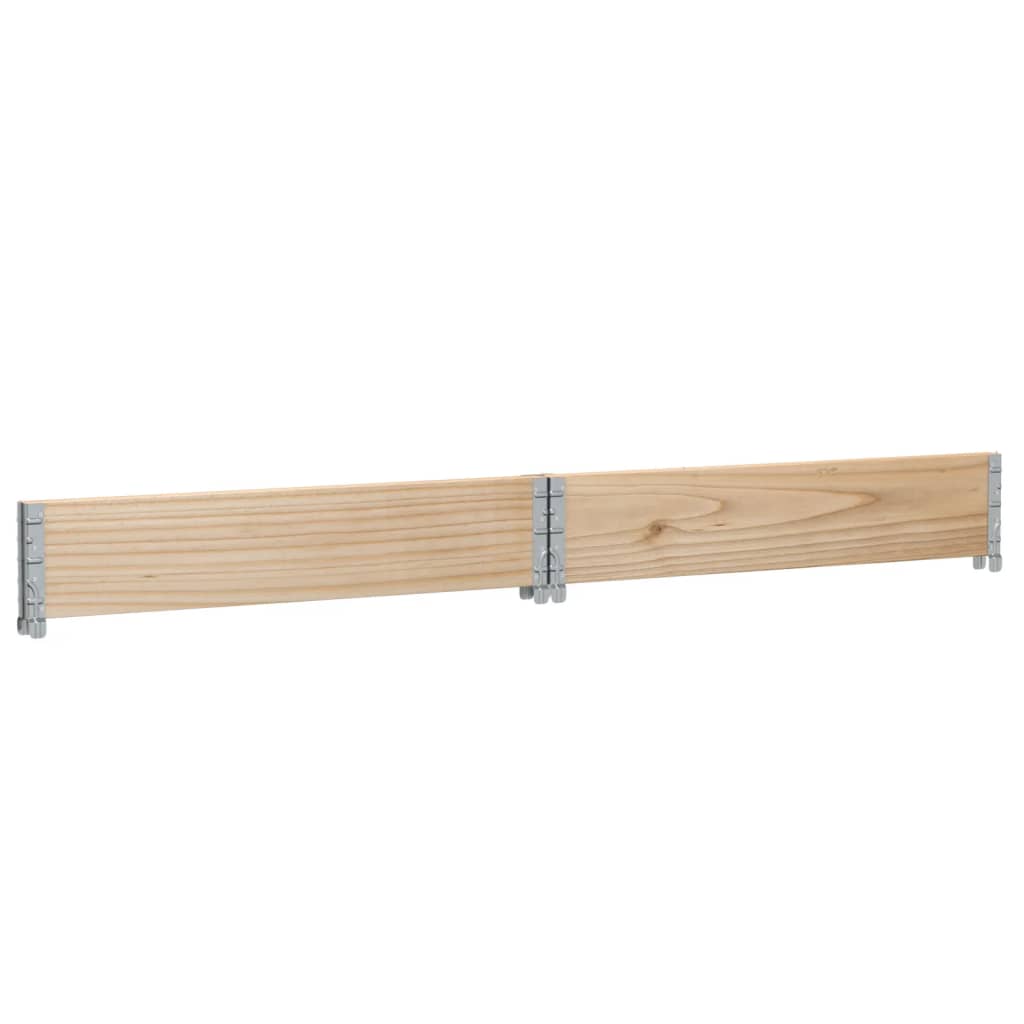 Garden Planter 100x100 cm Solid Pine Wood