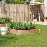 Garden Planter 100x100 cm Solid Pine Wood