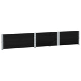Garden Planter Black 150x100 cm Solid Wood Pine