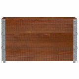 Garden Planter Brown 100x50 cm Solid Wood Pine