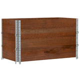 Garden Planter Brown 100x50 cm Solid Wood Pine