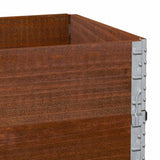 Garden Planter Brown 100x50 cm Solid Wood Pine