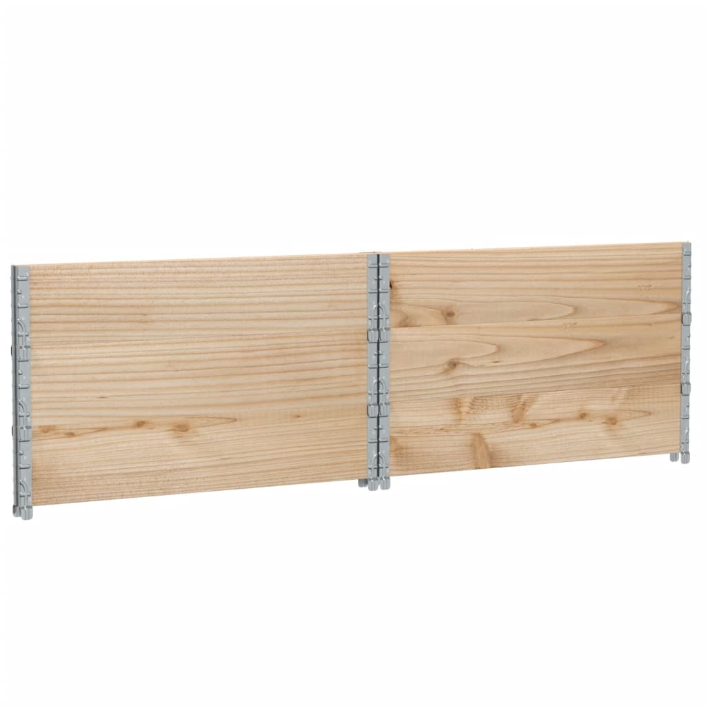 Garden Planter 100x100 cm Solid Wood Pine
