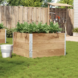 Garden Planter 100x100 cm Solid Wood Pine
