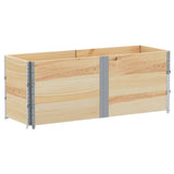 Garden Planter 150x50 cm Solid Wood Pine