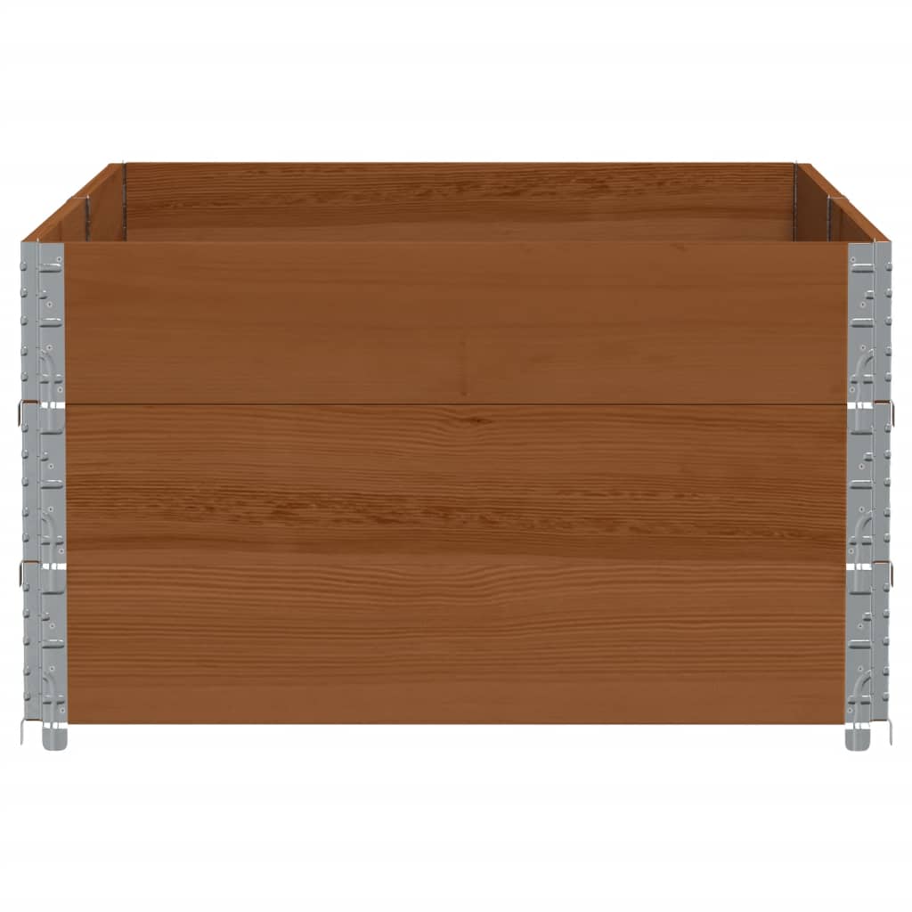 Garden Planter Brown 150x100 cm Solid Wood Pine
