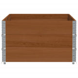 Garden Planter Brown 150x100 cm Solid Wood Pine