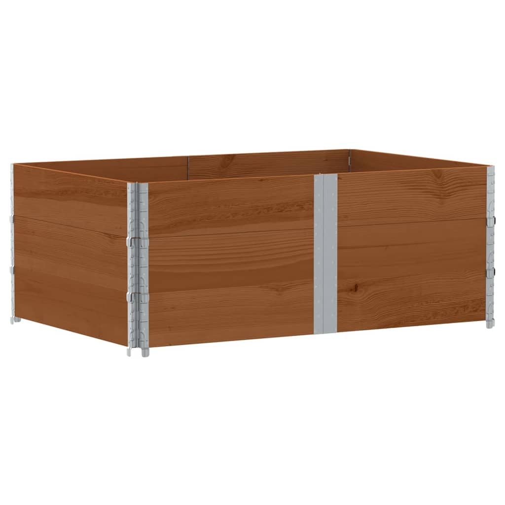 Garden Planter Brown 150x100 cm Solid Wood Pine