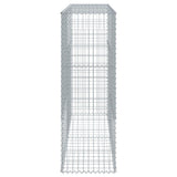 Gabion Basket with Cover 200x50x150 cm Galvanised Iron