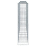 Gabion Basket with Cover 500x50x200 cm Galvanised Iron