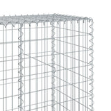 Gabion Basket with Cover 500x50x200 cm Galvanised Iron
