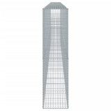Gabion Basket with Cover 900x50x200 cm Galvanised Iron