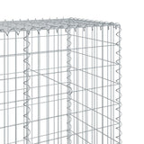 Gabion Basket with Cover 1000x50x200 cm Galvanised Iron