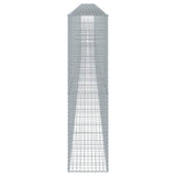 Gabion Basket with Cover 1100x50x200 cm Galvanised Iron