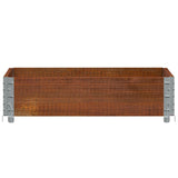 Garden Planter Brown 80x60 cm Solid Wood Pine