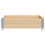 Garden Planter 120x80 cm Solid Pine Wood