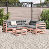 6 Piece Garden Sofa Set Solid Wood Douglas Fir