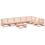 8 Piece Garden Sofa Set Solid Wood Douglas Fir