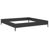 Garden Raised Bed Black 100x100x18.5 cm Steel