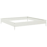 Garden Raised Bed White 100x100x18.5 cm Steel