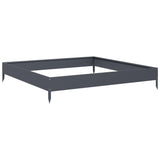 Garden Raised Bed Anthracite 100x100x18.5 cm Steel