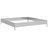 Garden Raised Bed 100x100x18.5 cm Galvanised Steel