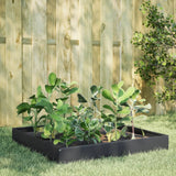 Garden Raised Bed Anthracite 100x100x26 cm Steel