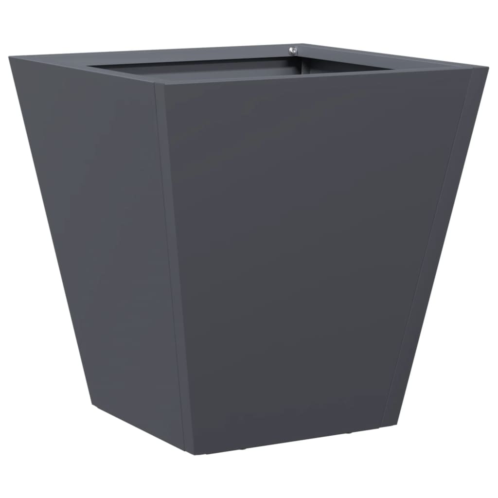 Garden Planter Anthracite 30x30x30 cm Steel