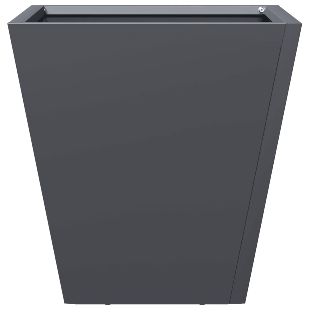 Garden Planter Anthracite 30x30x30 cm Steel