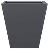 Garden Planter Anthracite 30x30x30 cm Steel