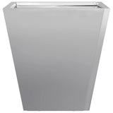 Garden Planter 30x30x30 cm Galvanised Steel