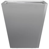 Garden Planters 30x30x30 cm 2 pcs Galvanised Steel