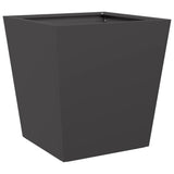 Garden Planter Black 40x40x40 cm Steel