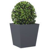 Garden Planter Anthracite 40x40x40 cm Steel