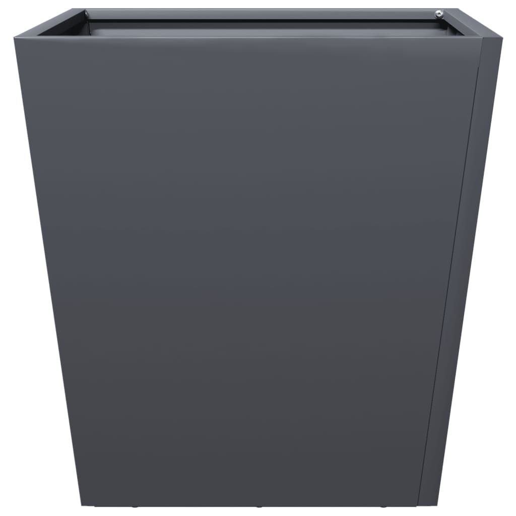 Garden Planter Anthracite 40x40x40 cm Steel