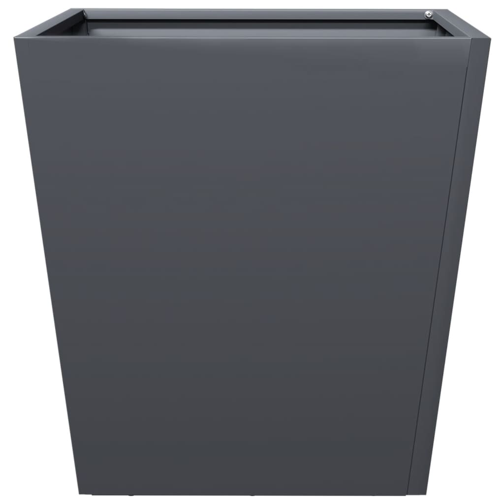 Garden Planter Anthracite 40x40x40 cm Steel