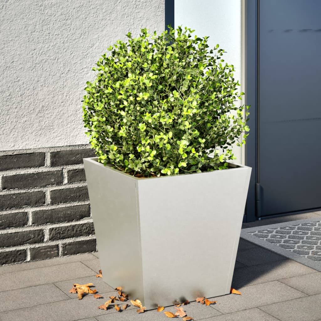 Garden Planter 40x40x40 cm Stainless Steel