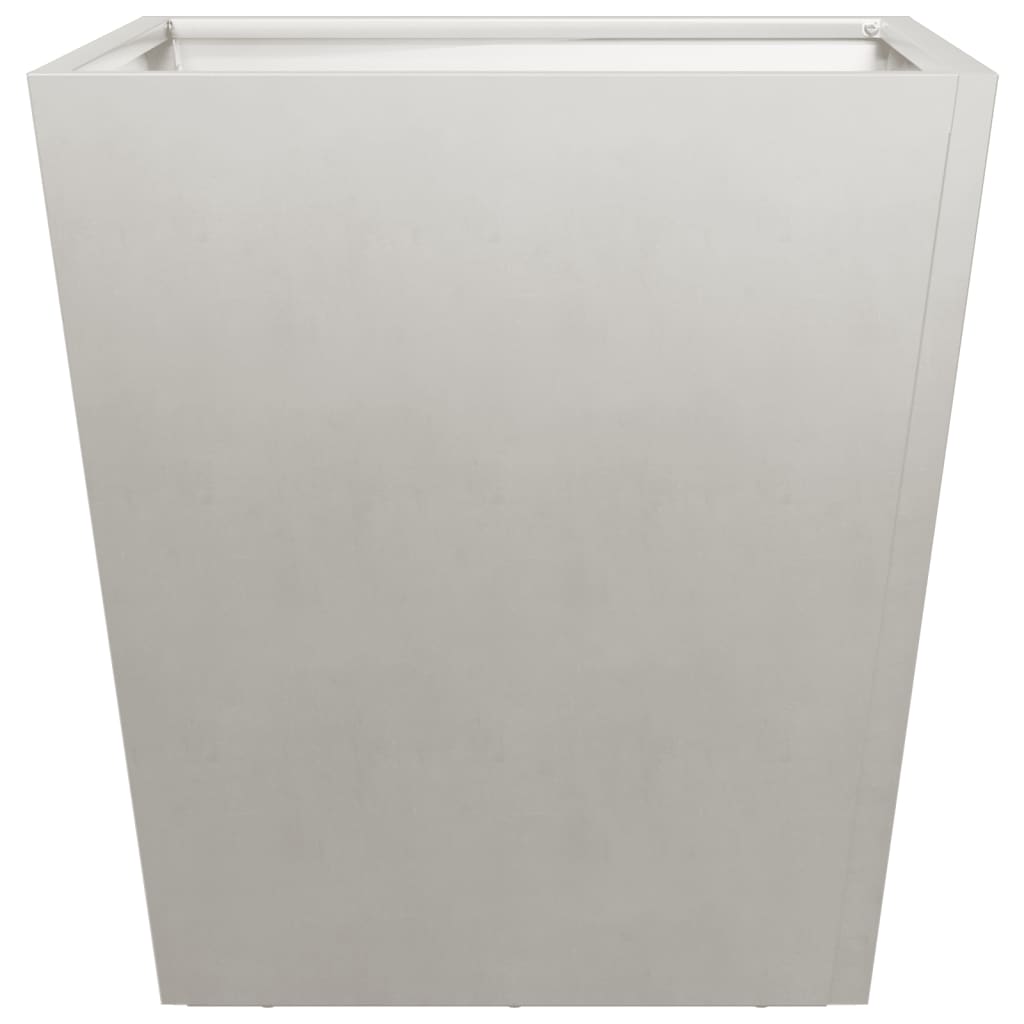 Garden Planters 40x40x40 cm 2 pcs Stainless Steel