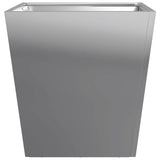 Garden Planter 40x40x40 cm Galvanised Steel