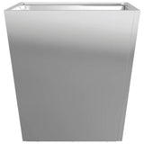 Garden Planter 40x40x40 cm Galvanised Steel