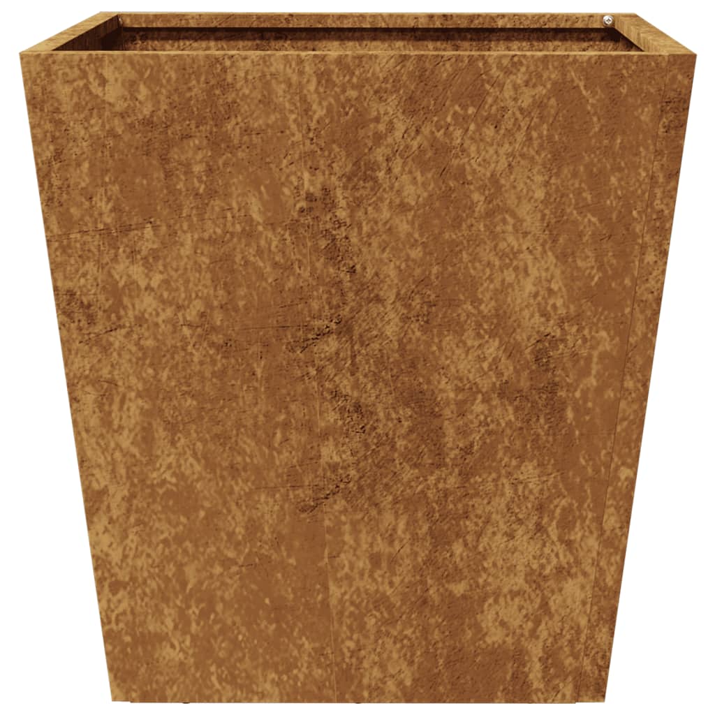 Garden Planter 40x40x40 cm Weathering Steel