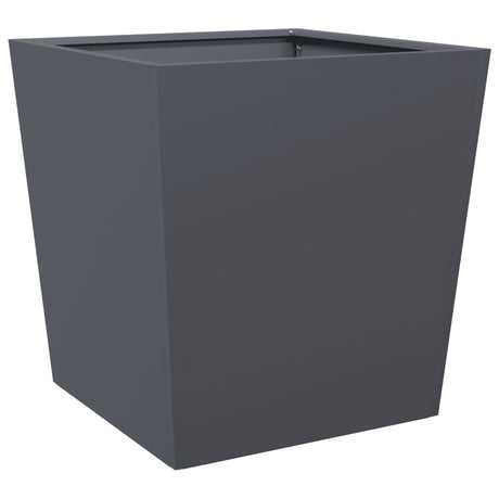 Garden Planter Anthracite 50x50x50 cm Steel