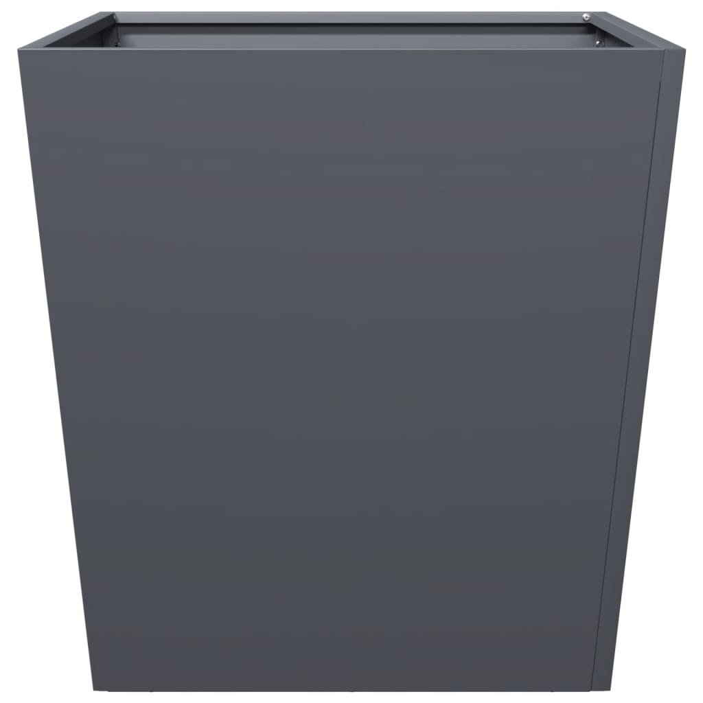 Garden Planter Anthracite 50x50x50 cm Steel