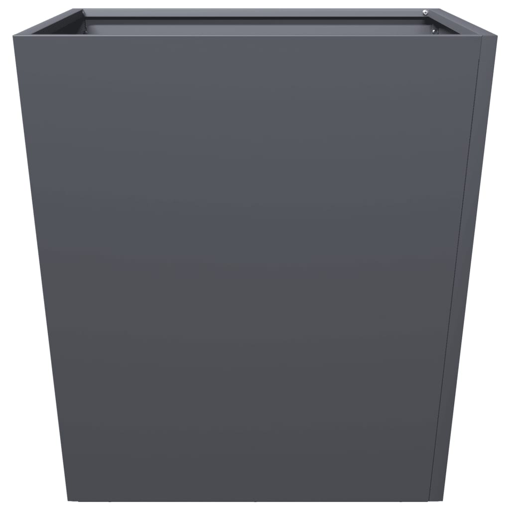 Garden Planter Anthracite 50x50x50 cm Steel