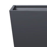 Garden Planter Anthracite 50x50x50 cm Steel