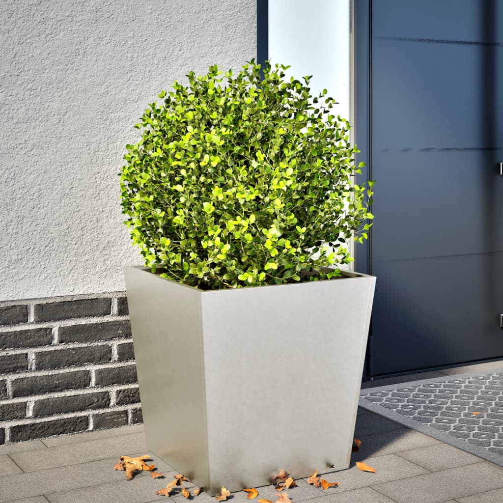 Garden Planter 50x50x50 cm Stainless Steel