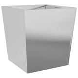 Garden Planter 50x50x50 cm Galvanised Steel