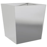 Garden Planter 50x50x50 cm Galvanised Steel