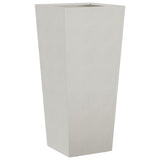 Garden Planters 35x35x75 cm 2 pcs Stainless Steel